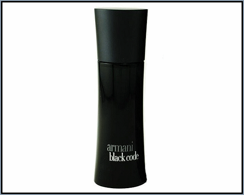 black code by giorgio armani